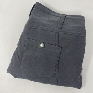 Kuhl Capri Hiking Pants Womens 4 Gray Splash‎ Metro Cropped Outdoor Trekking